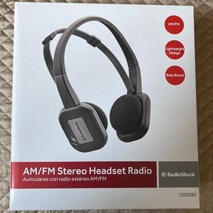 AM/FM Stereo Headseat Radio